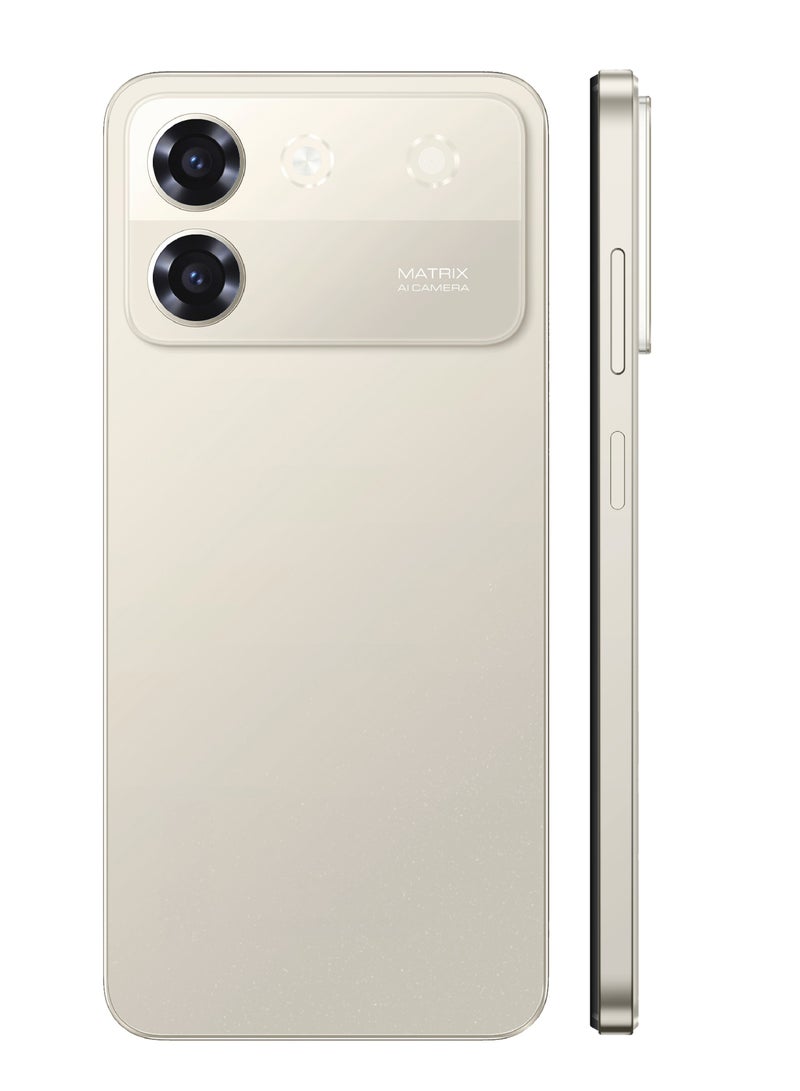 TCH ONE PRO GOLD SMARTPHONE 6GB (Physical) RAM + 6GB (Virtual) RAM 128GB ROM (International Version) Dual Sim - Image 1